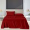 Luxury Dreams 4-Piece 1800 TC Series Deep-Pocket Luxurious Organic Bamboo Blend Bed Sheet Set LD-1800BF-4PC-BUR-K - alternate 1